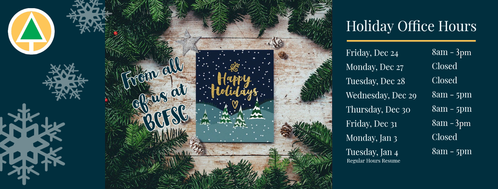 Holiday HoursFB